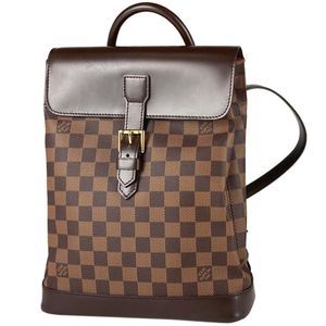Louis Vuitton Soho Backpack Daypack Rucksack Damier Brown